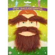 Ginger Beard & Eyebrows Set