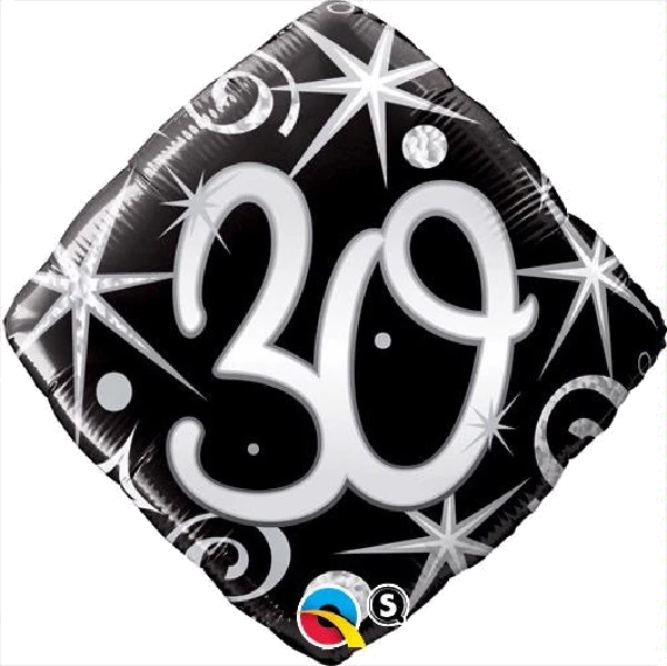 30TH B/DAY DIAMOND 18IN FOIL BALLOON