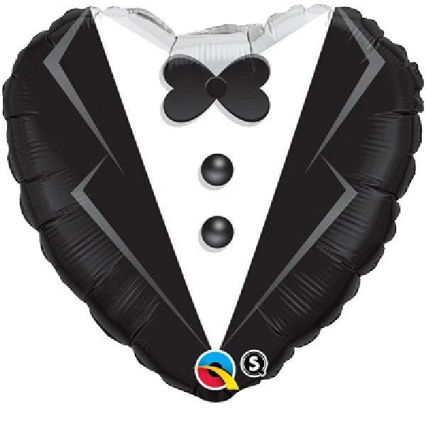 WEDDING TUXEDO 18IN FOIL BALLOON