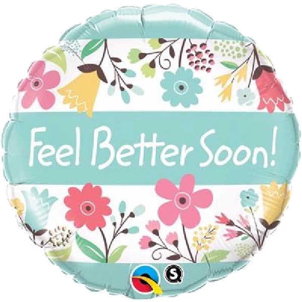 FEEL BETTER SOON 18IN FOIL BALLOON