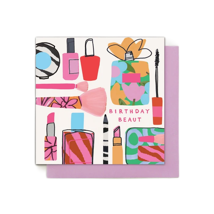 Card- Make Up Birthday Beaut