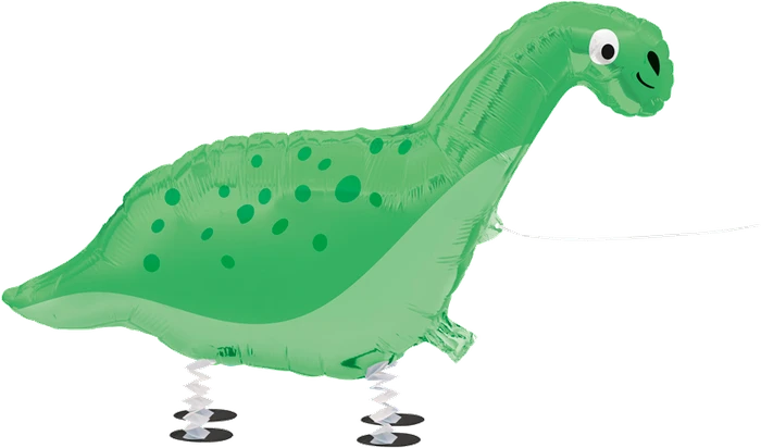 Walking Pet Dinosaur Foil Balloon