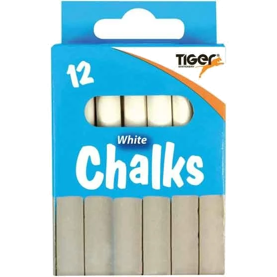 12Pc White Chalk