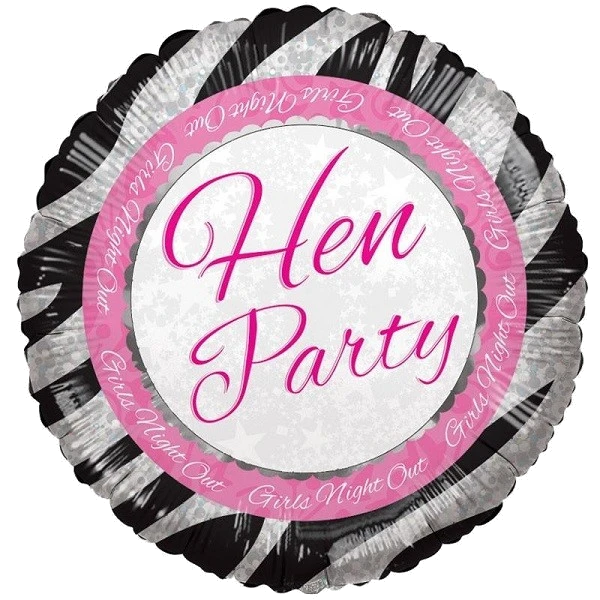 18IN HEN PARTY FOIL BALLOON