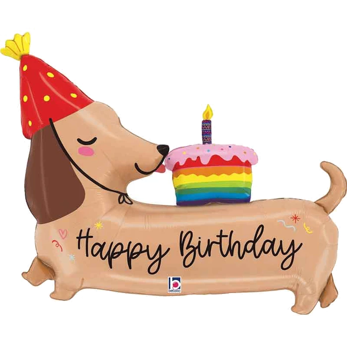 49in HAPPY BDAY DACHSHUN