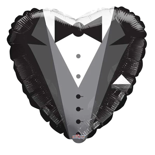 18IN GROOMS TUX FOIL BALLOON