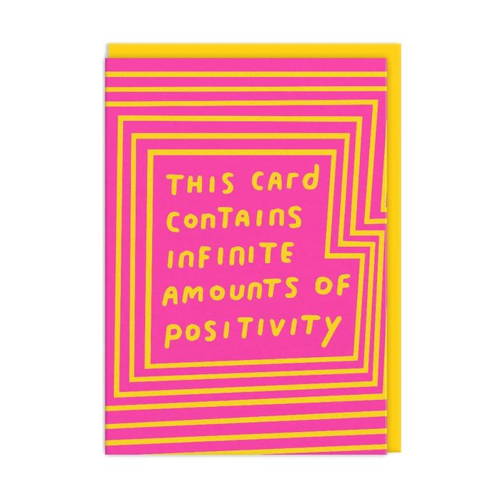 INFITIE POSITIVITY