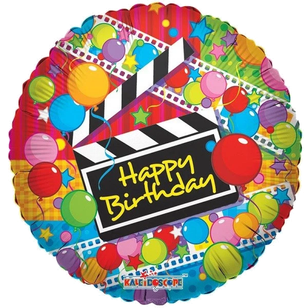 18IN THE MOVIE BALLOON ROUND FOIL