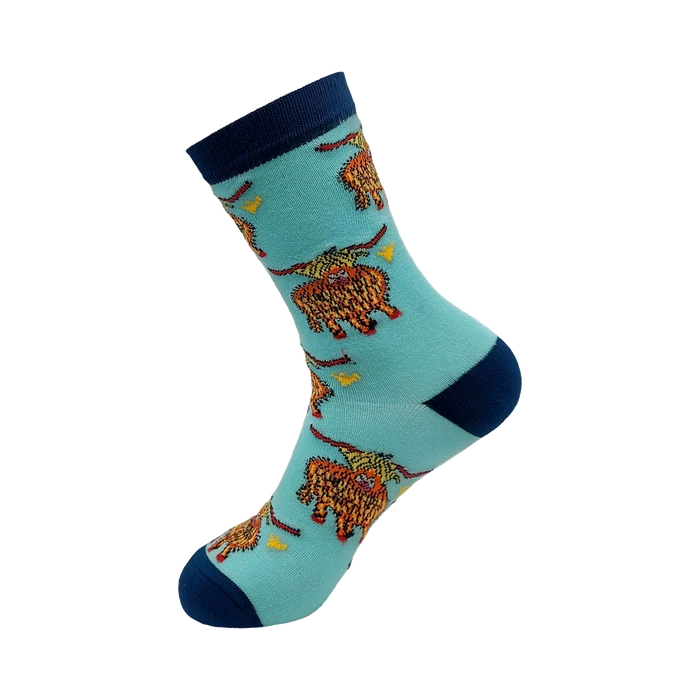 Bamboo Socks Hairy Bull