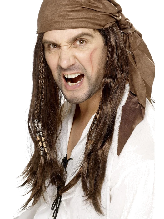 Buccaneer Pirate Wig