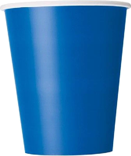 14PK 9OZ ROYAL BLUE CUPS