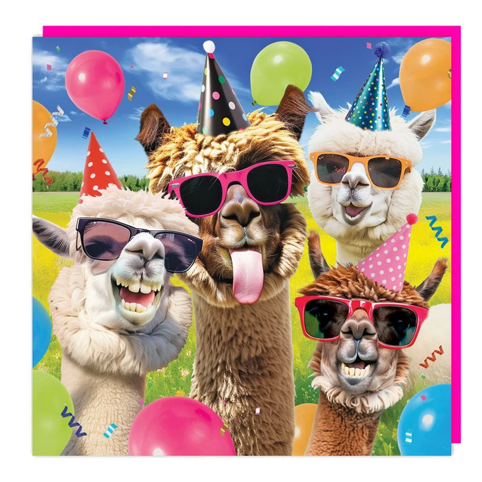 3D - Blank - Llama Selfie