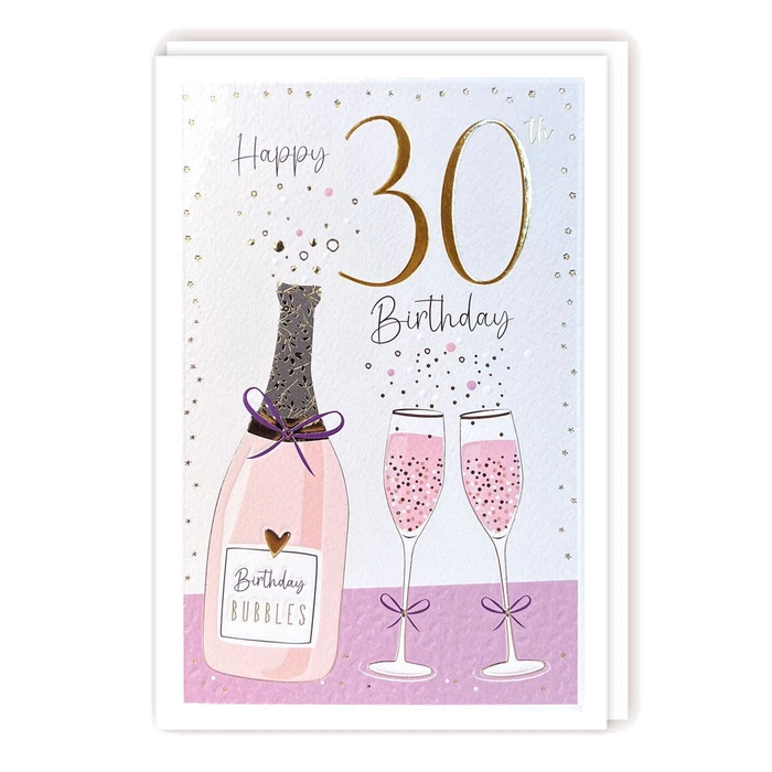 *Sparkle Age - 30 Champagne - 132x197 - Foil/Emb