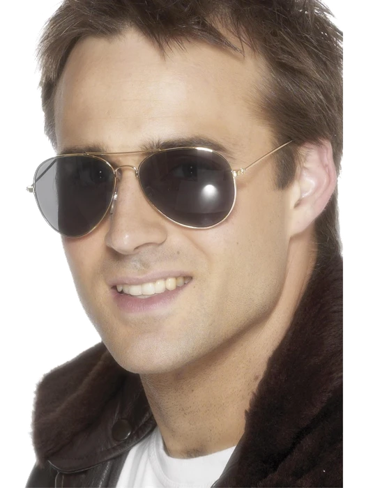 Aviator Specs Gold