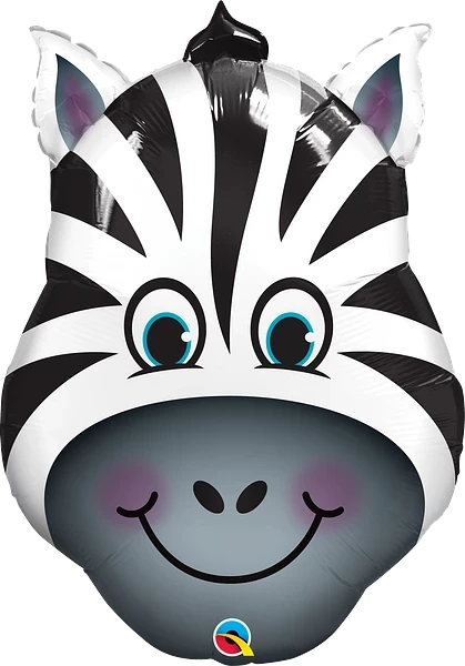 32In Zebra Head