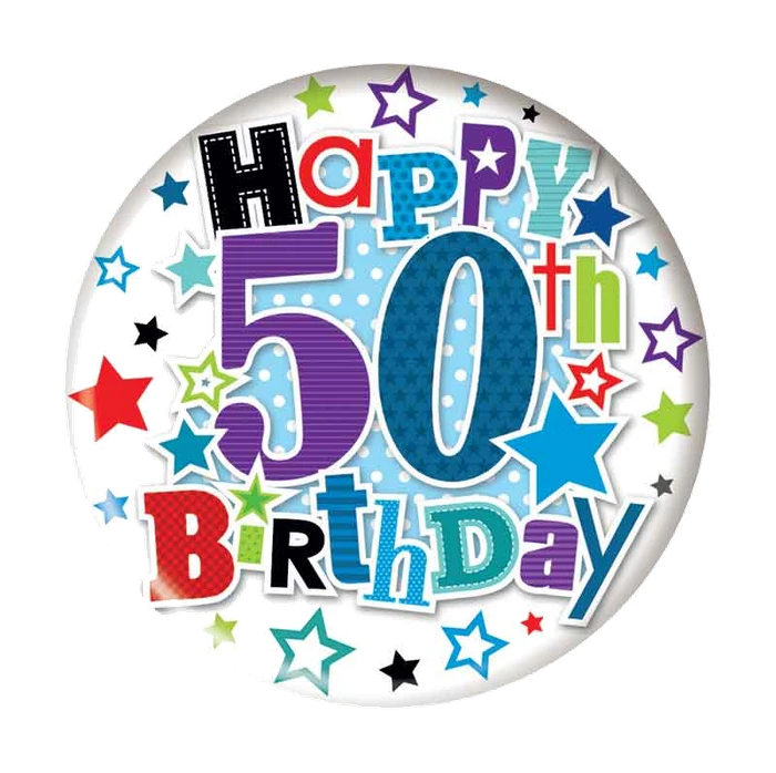 50th badge