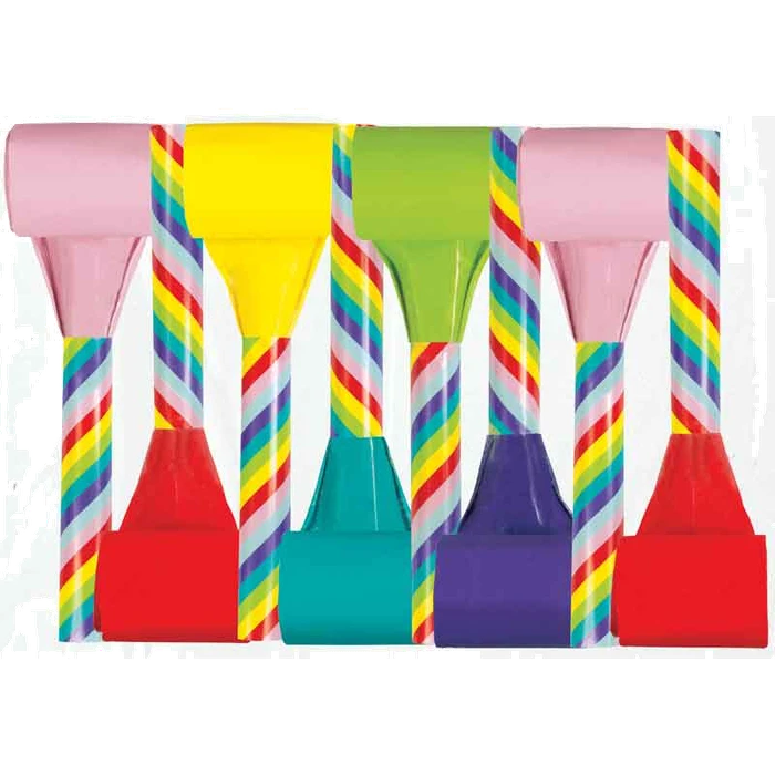 8Pk Candy Cane Blowouts