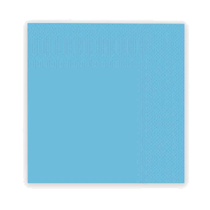16Pk 33Cm Light Blue Napkins