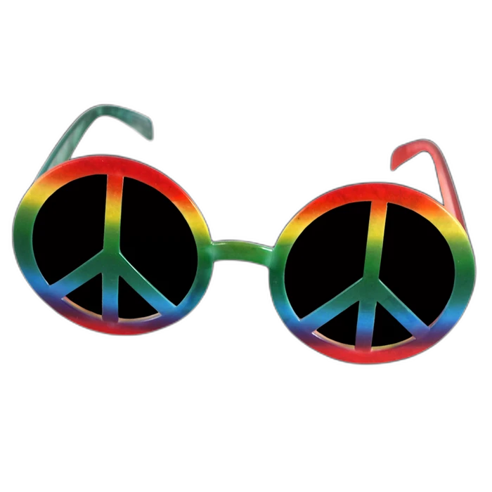 Rainbow Peace Glasses