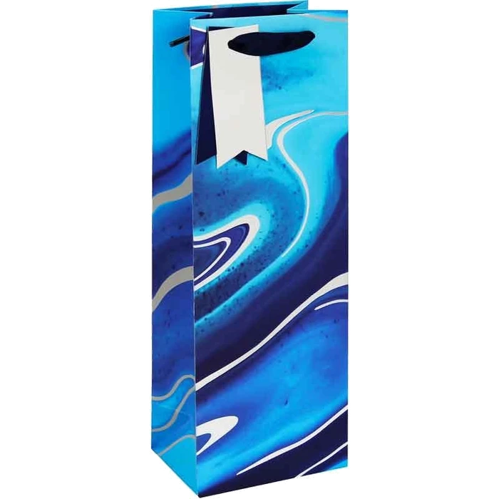 BLUE MARBLE BOTTLE BAG 6S