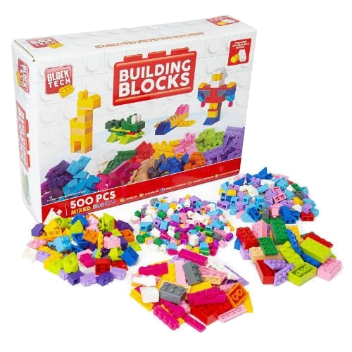 Building Blocks 500pcs 6+ mixed blocks