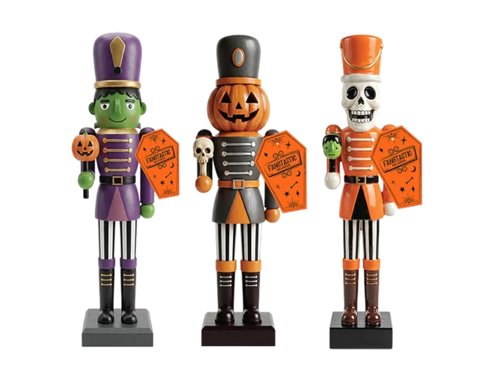 Halloween Nutcracker 34Cm Assorted