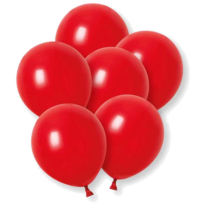 (10) 12In Red Premium Balloons