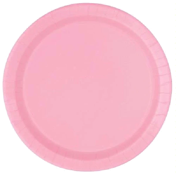 16PK 9IN LOVELY PINK PLATES
