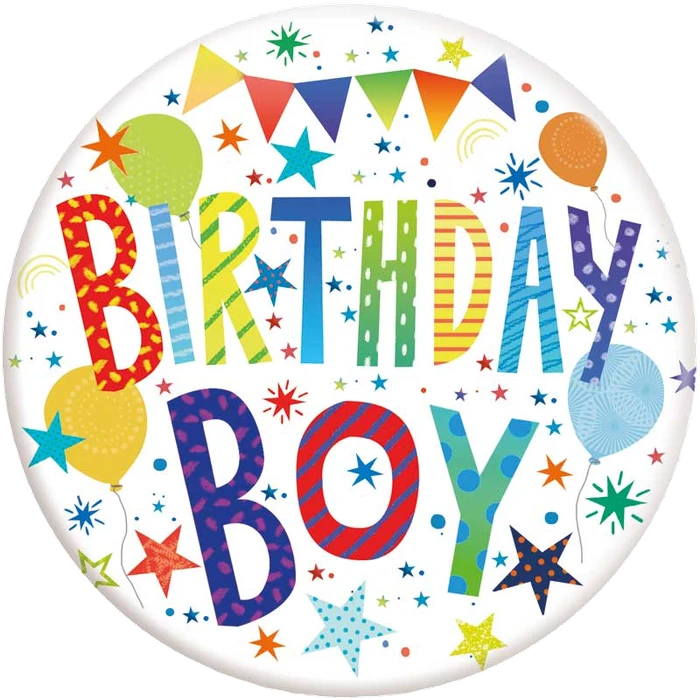 Birthday Boy Jumbo Badge
