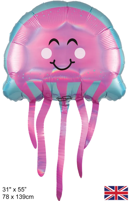 31in IRIDESCENT JELLYFISH PACKAGED