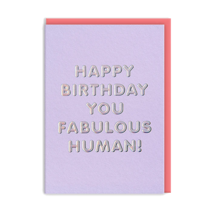 Fabulous Human! Greeting Card