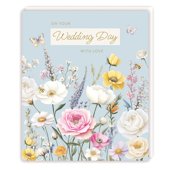 Sparkle - Wedding Day - Wild Flowers - 152x183 Foil