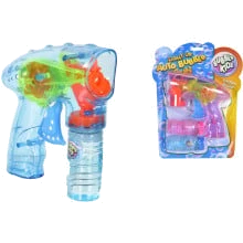 Auto Bubble Gun With Light