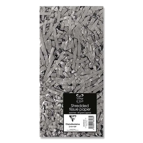 Shredded Tissue Silver