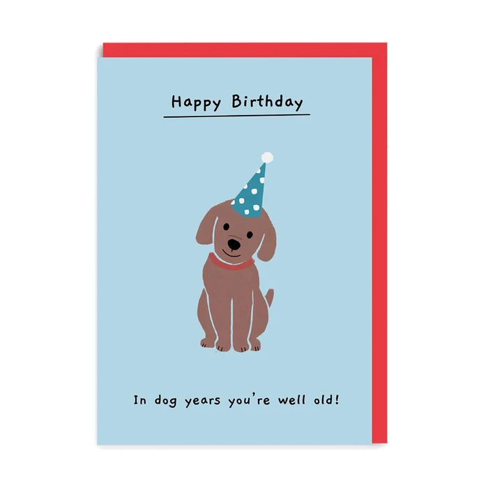 Dog Years Greeting Card