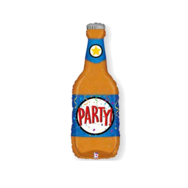 34In Party Beer Bottle