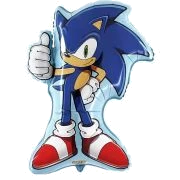34In Sonic The Hedgehog Foil Balloon