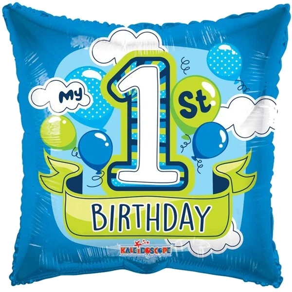 18IN 1ST BIRTHDAY BOY FOIL BALLOON