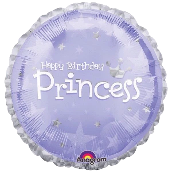18IN BIRTHDAY PRINCESS FOIL BALLOON