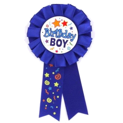 Birthday Boy Award Ribbon