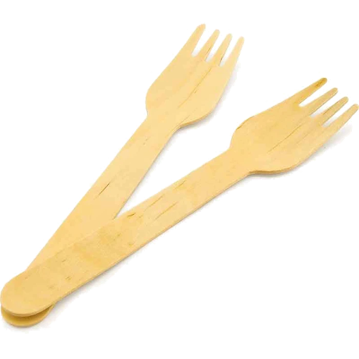 Pps Biodegradable Forks Wooden 24 Pack