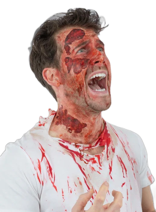 Smiffys Make-Up Fx Burnt Skin Tattoo Transfers