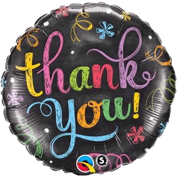 THANK YOU CHALKBOARD 18IN FOIL