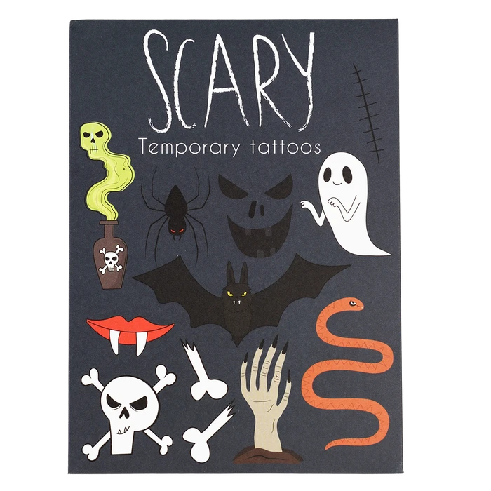 Temporary Tattoos - Scary
