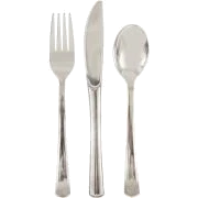 18Pc Asst Silverware