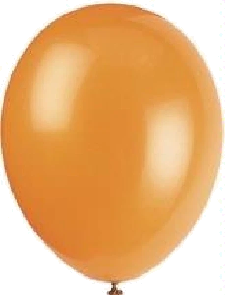 (10) 12In Citrus Orange Balloons