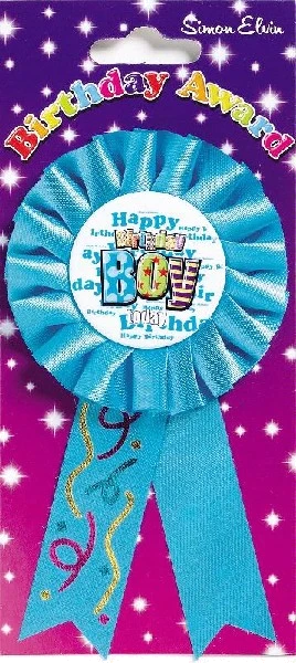 Bday Rosette Bday Boy6S