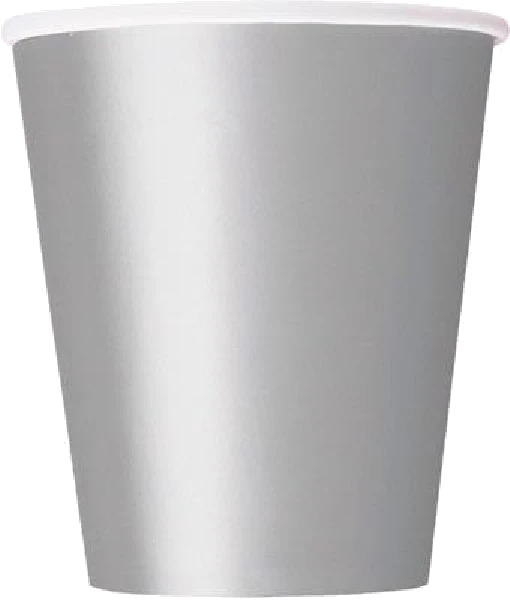 14PK 9OZ SILVER CUPS