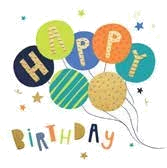 Birthday Balloons - 1