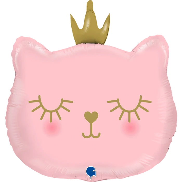29In Cat Princess Foil Balloon